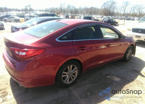 2015 Hyundai Sonata Se from USA, damaged, VIN 5NPE24AF4FH076388